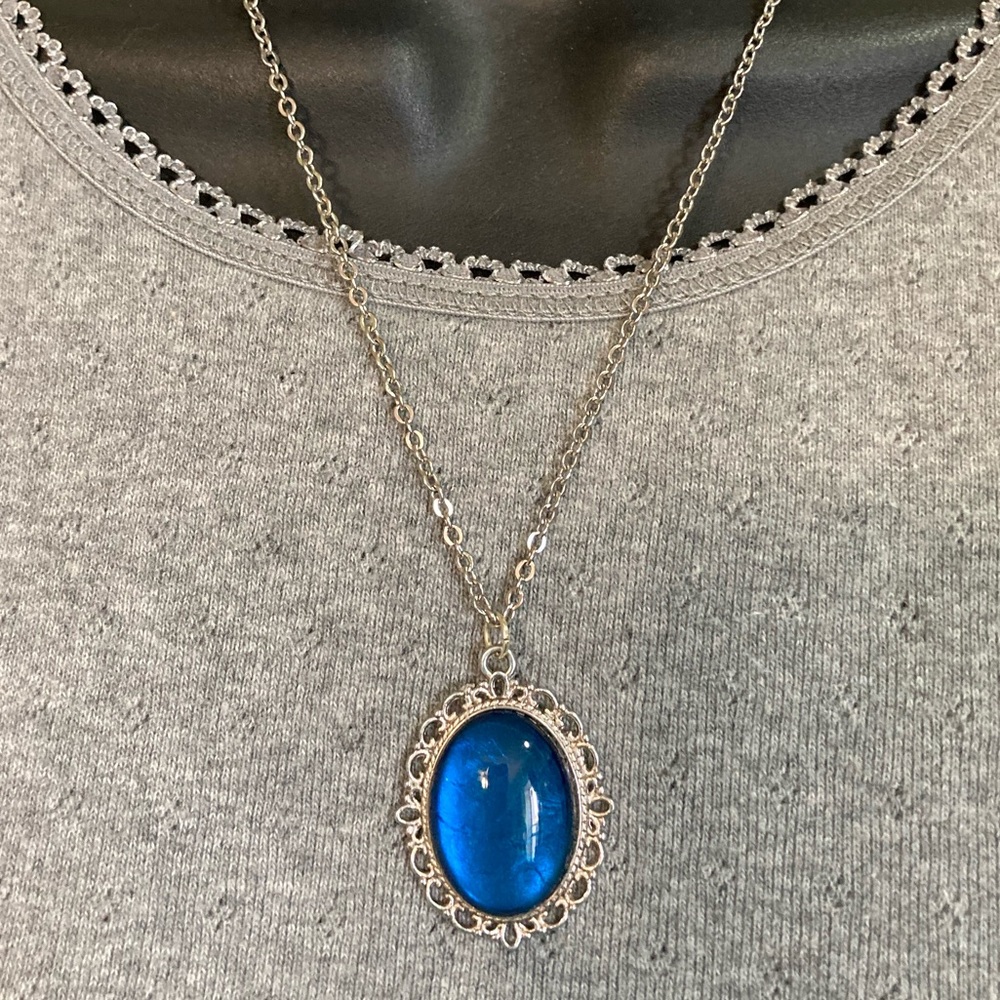 ✨HOST PICK✨ Ocean’s Deep hand-painted pendant